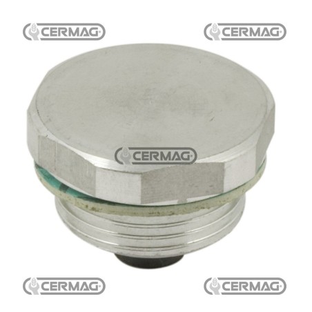 Tapa metálica magnética Rosca F 1" Gas 81469 Miselli | NewgardenAgri.com