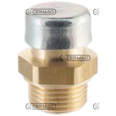 Tapón de ventilación de latón con válvula, rosca de gas de 1/4", 84020 Miselli | NewgardenAgri.com