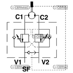 Rückschlagventil für Orbitalmotoren 84644