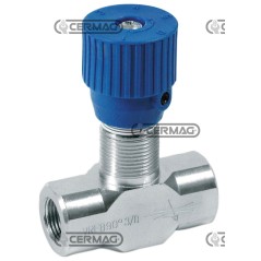 Regulador de flujo bidireccional con conexiones de gas de 1/2" 81538 Fabricado en Italia | NewgardenAgri.com