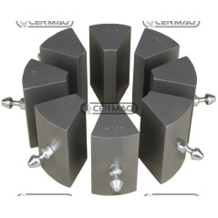 Kit de 9 abrazaderas para prensas de tubos MRB137 EVO-R 83661 Manuli | NewgardenAgri.com