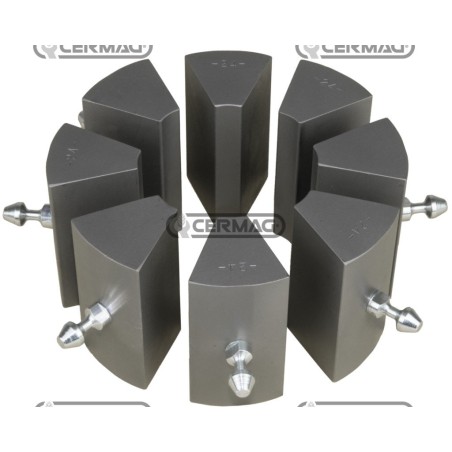 Kit 9 morsetti per pressatubi MRB137 EVO-R 83661 Manuli | NewgardenAgri.com