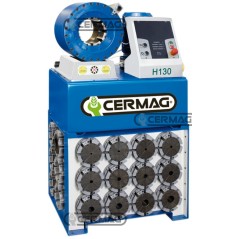 Prensa para tubos TUBOMATIC H130 EL Fuerza de prensado 190 t 6 espirales 1" 1/4 pulgadas 83036 | NewgardenAgri.com