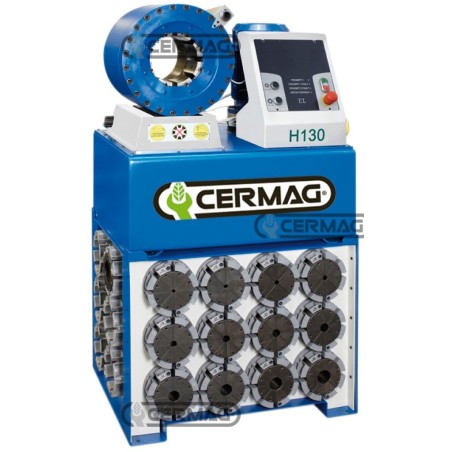 Prensa para tubos TUBOMATIC H130 EL Fuerza de prensado 190 t 6 espirales 1" 1/4 pulgadas 83036 | NewgardenAgri.com