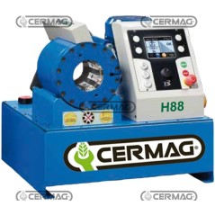 Prensa digital para tubos TUBOMATIC H88 ES. Fuerza de prensado: 135 t. 6 espirales. 2 piezas. 1 pulgada. 83041 | NewgardenAgr...