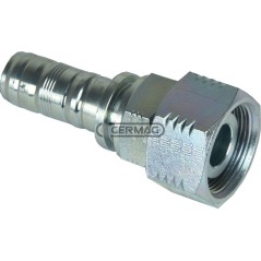 Raccordo femmina DIN serie pesante dado passante Tubo 1" inch Filetto - T M45x2 81889 Manuli | NewgardenAgri.com