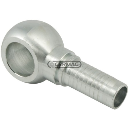 Raccordo ad occhio a pressare Diametro del tubo 1/4" - 6 mm Attacco - D 3/8" inch 80157 Manuli | NewgardenAgri.com