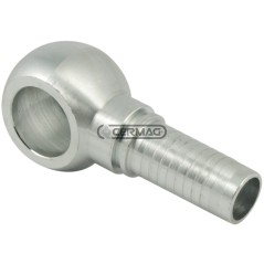 Raccordo ad occhio a pressare Diametro del tubo 1/4" - 6 mm Attacco - D 14x1.5 mm 81048 Manuli | NewgardenAgri.com