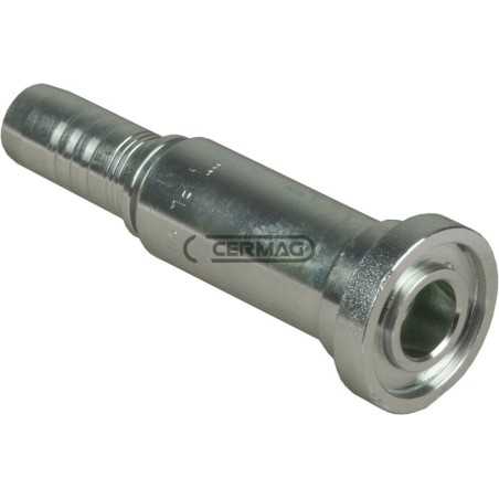 Raccordo con flangia diritto - tipo KOMATSU Diametro del tubo 5/8" - 16 mm Flangia 5/8" 82596 Manuli