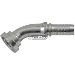 Raccordo con flangia a 45° - tipo KOMATSU Diametro del tubo 5/8" - 16 mm Flangia 5/8" 82598 Manuli | NewgardenAgri.com