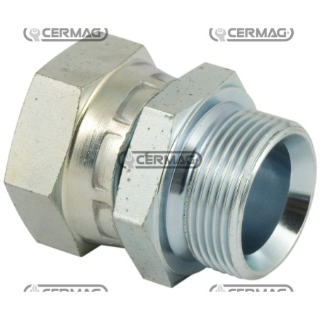 Nipples di congiunzione maschio - femmina dado girevole Filetto - A 1"1/2 Gas 82726 | NewgardenAgri.com