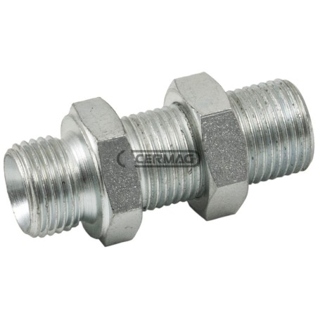 Racores de mamparo con contratuerca Rosca - A 3/8" pulgadas 81561 | NewgardenAgri.com