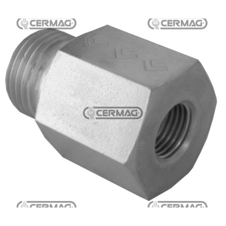 Boquilla reductora Rosca macho 1/2" - Rosca hembra 1/4" 82648 | NewgardenAgri.com