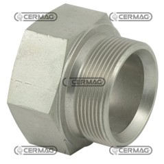 Prolunga maschio - femmina Filettatura 3/4" Gas Lunghezza totale 51 mm 80314 | NewgardenAgri.com
