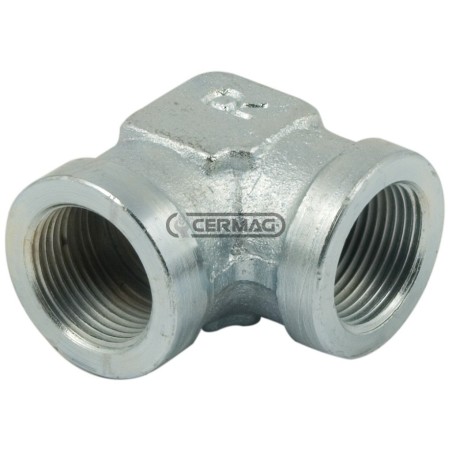Adaptateur femelle en L - Filetage femelle - F 1" Gaz 83567 | NewgardenAgri.com