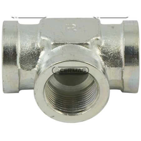 Adaptateur en T avec raccord fileté femelle - F 1/2" Gaz 81179 | NewgardenAgri.com