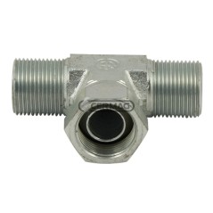 Adaptateur en T mâle-mâle-femelle à filetage pivotant - F1 1" Gaz 83570 | NewgardenAgri.com