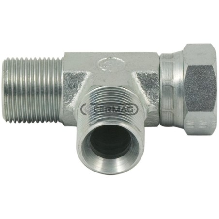 Adaptateur en T mâle - Écrou pivotant femelle - Filetage mâle - F1 1" Gaz 83571 | NewgardenAgri.com
