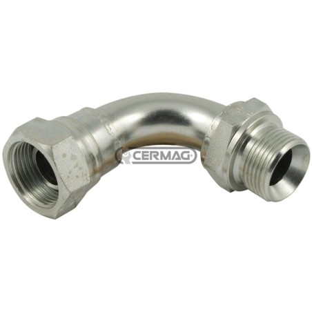 Adaptateur fileté mâle-femelle à 90° - F 1"1/4 Gaz 83100 | NewgardenAgri.com