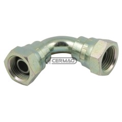 Adaptateur femelle-femelle à 90° Filetage M22x1,5 81130 | NewgardenAgri.com
