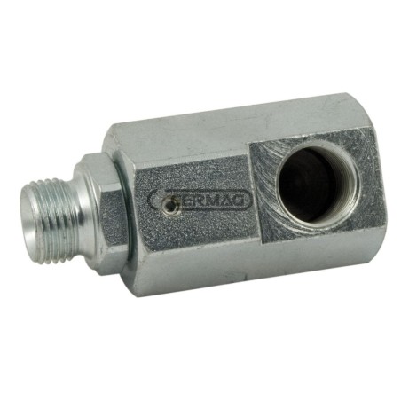 Rosca de junta giratoria de 90° - A 1/2" Gas 81757 | NewgardenAgri.com