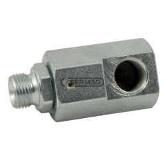 Rosca de junta giratoria de 90° - A 3/4" Gas 83224 | NewgardenAgri.com