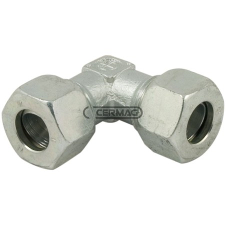Raccordo intermedio a L Diametro del tubo 18 mm 82956 | NewgardenAgri.com