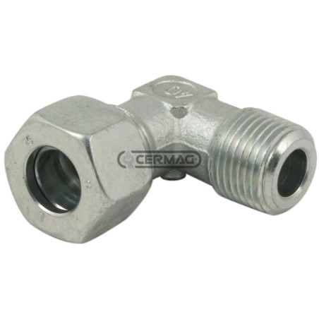 Raccordo con estremità a L Diametro del tubo 20 mm Filetto - F 3/4" Gas 82568 | NewgardenAgri.com