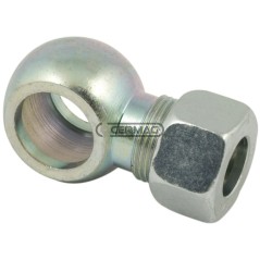 Raccordo ad occhio con ogiva per tubi bonderizzati Occhio 3/8" Diametro del tubo 12 mm 81277 | NewgardenAgri.com