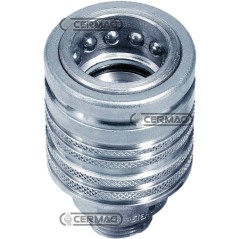 Innesto FEMMINA PUSH-PULL con ogiva Serie CPV Innesto da 1/2" 84287 FASTER | NewgardenAgri.com