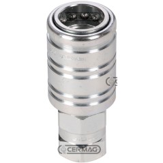 Innesto FEMMINA PUSH_PULL per tubi flessibili Serie 3CPV Innesto da 1/2" 80553 FASTER | NewgardenAgri.com