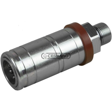 Innesto FEMMINA PUSH-PULL con OR per tubi rigidi Serie 3CFPV - 3CFHF Innesto da 1/2" 82772 FASTER | NewgardenAgri.com