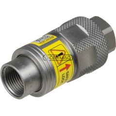 Schnellkupplung (weiblich) mit flacher Dichtfläche, FHV-Serie, 3/8"-Kupplung 84063 FASTER