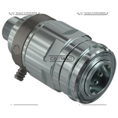 Innesto FEMMINA a valvola - Singola porta raccolta olio Serie 6DNPV Innesto da 1/2" 84240 FASTER | NewgardenAgri.com