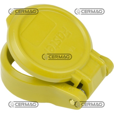 Tapa automática para acoplamientos rápidos de empuje y tracción de 1/2" Amarillo 82078 MÁS RÁPIDO | NewgardenAgri.com