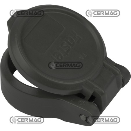 Tapa automática para acoplamientos rápidos de empuje y tracción de 1/2". Color negro. 82080. MÁS RÁPIDO. | NewgardenAgri.com