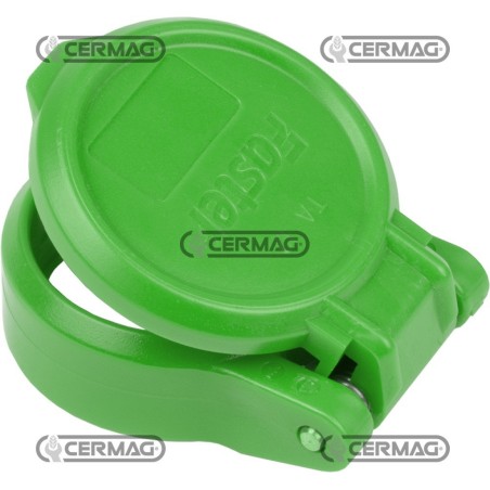 Tapa automática para acoplamientos rápidos de empuje y tracción de 1/2" Verde 82081 MÁS RÁPIDO | NewgardenAgri.com