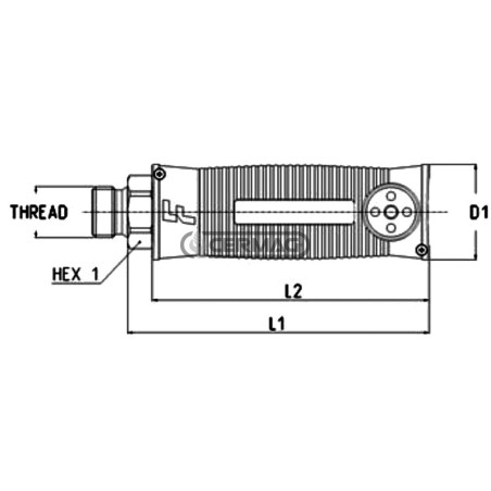 Manicotto con identificatore per innesti rapidi MASCHIO da 1/2" 83969 FASTER
