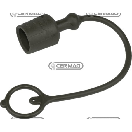 Tapa antipolvo hembra para acoplamientos rápidos. Tamaño 1/2". Color negro. 82089 FASTER | NewgardenAgri.com