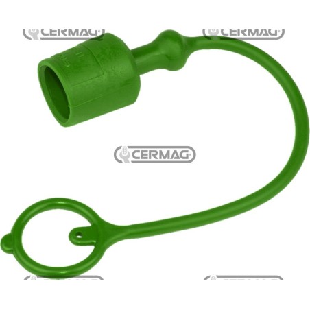 Tapa antipolvo hembra para acoplamientos rápidos. Tamaño: 1/2". Color: Verde. 82090 FASTER | NewgardenAgri.com