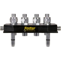 4-Wege-Mehrfachkupplung für Frontlader Typ SIGMA 4 – BEWEGLICHES TEIL Gewinde 3/8" Gas 83081 FASTER | NewgardenAgri.com