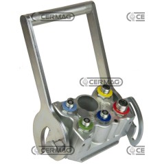 5-Way Multifaster - FIXED PART Connection 3 x 3/8" + 2 x 9/16" Gas Series 3PLK05AFC 84060 FASTER | NewgardenAgri.com
