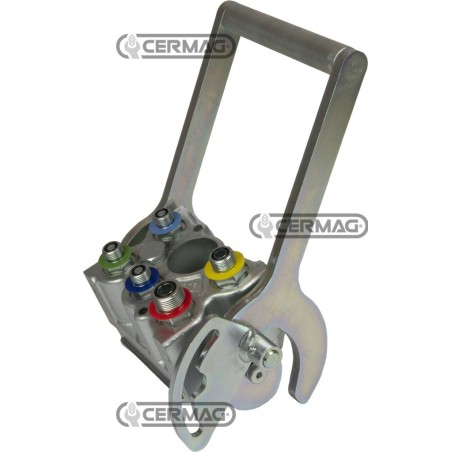 5-Wege-Multifaster – Festanschluss 3 x 3/8" + 2 x 9/16" Gas Serie 3PLK05AFC 84060 FASTER