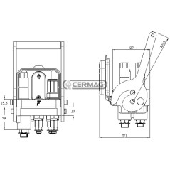 5-Wege-Multifaster – Festanschluss 3 x 3/8" + 2 x 9/16" Gas Serie 3PLV05AFC 84062 FASTER