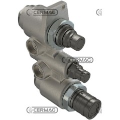 Blocco multifaster a 3 vie con innesti filettati 83985 FASTER | NewgardenAgri.com