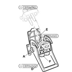 Innesto FEMMINA per multifaster - PARTE FISSA Filettatura Femmina - 3/4" - 16 UNF 83656 FASTER