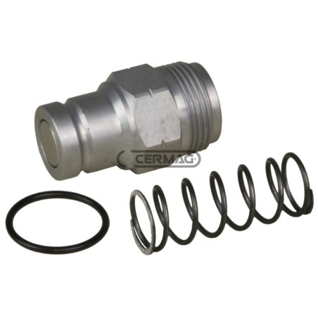 Kit de acoplamiento MACHO para bloque multifaster 83985 Rosca de gas de 3/8" 83988 FASTER | NewgardenAgri.com