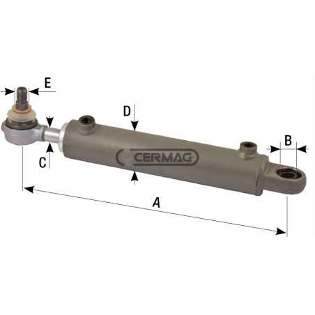 Cilindro di sterzo Lunghezza 400 mm 83537 Ognibene