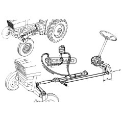 COMPLESSIVI MONTAGGIO SERVOSTERZO PER TRATTORI 550DT 80752 | NewgardenAgri.com