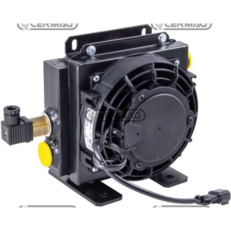 Scambiatore di calore in alluminio Portata olio 10 ÷ 40 l/min Voltaggio 12 V 83291 | NewgardenAgri.com